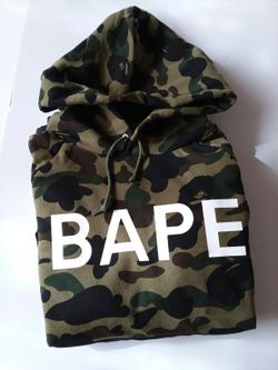 A Bathing Ape Half Hoodie Half Windbreaker Jacket By Bape Japan 