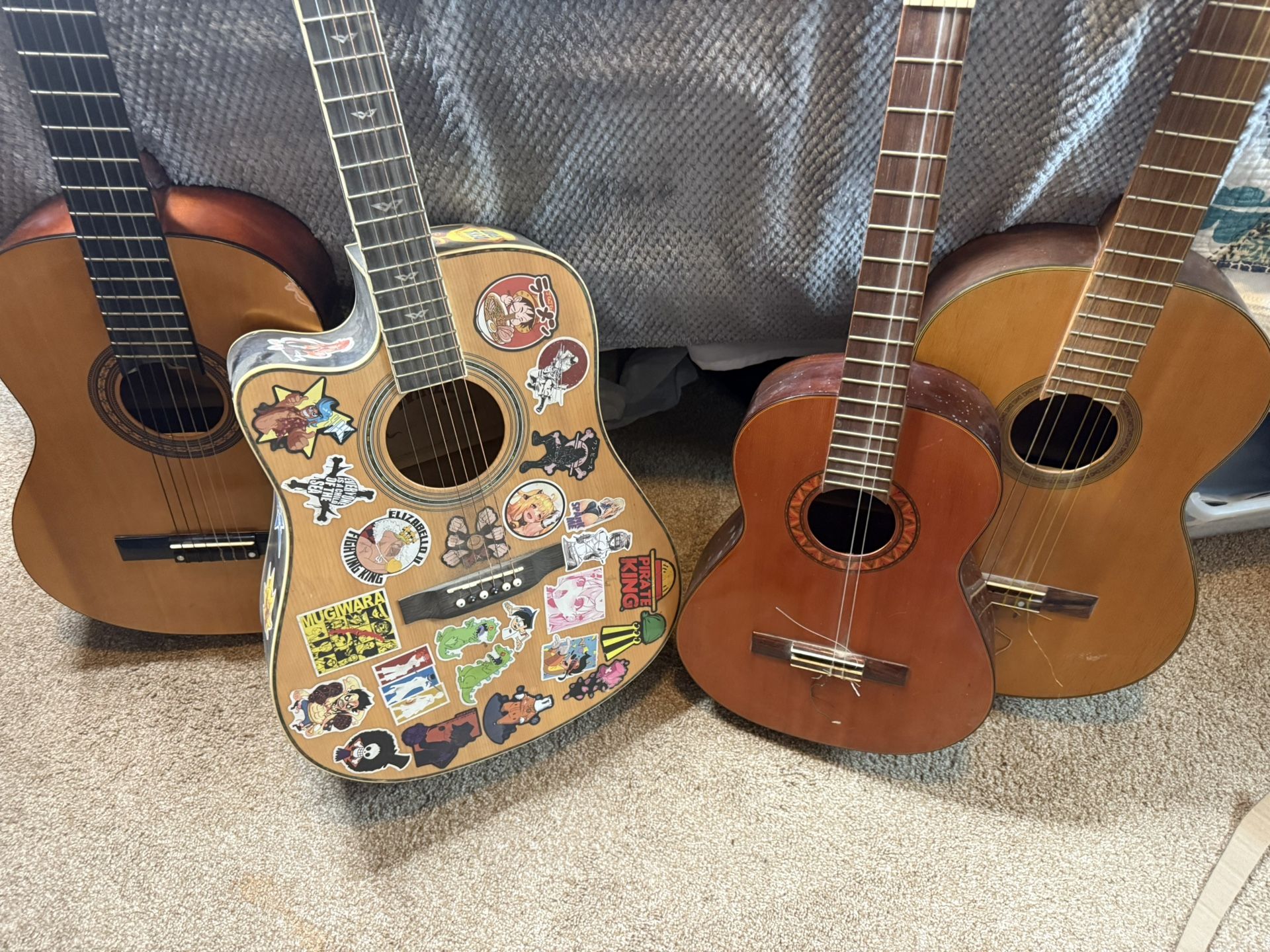 Acoustic guitars Starting at $25-$40