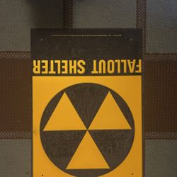 Real Fallout Shelter Signs (Brand New)