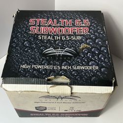Wet Sounds Stealth Series 6.5” Marine Subwoofer
