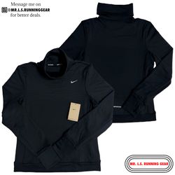 Nike Therma-FIT Swift Element Turtleneck Running Top FB5306-010