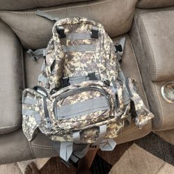Camo Hiking Bag