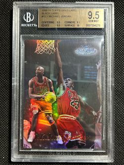 1998-99 Topps Gold Label BLACK Label #GL1 Michael Jordan BGS  9.5+ TRUE GEM MINT