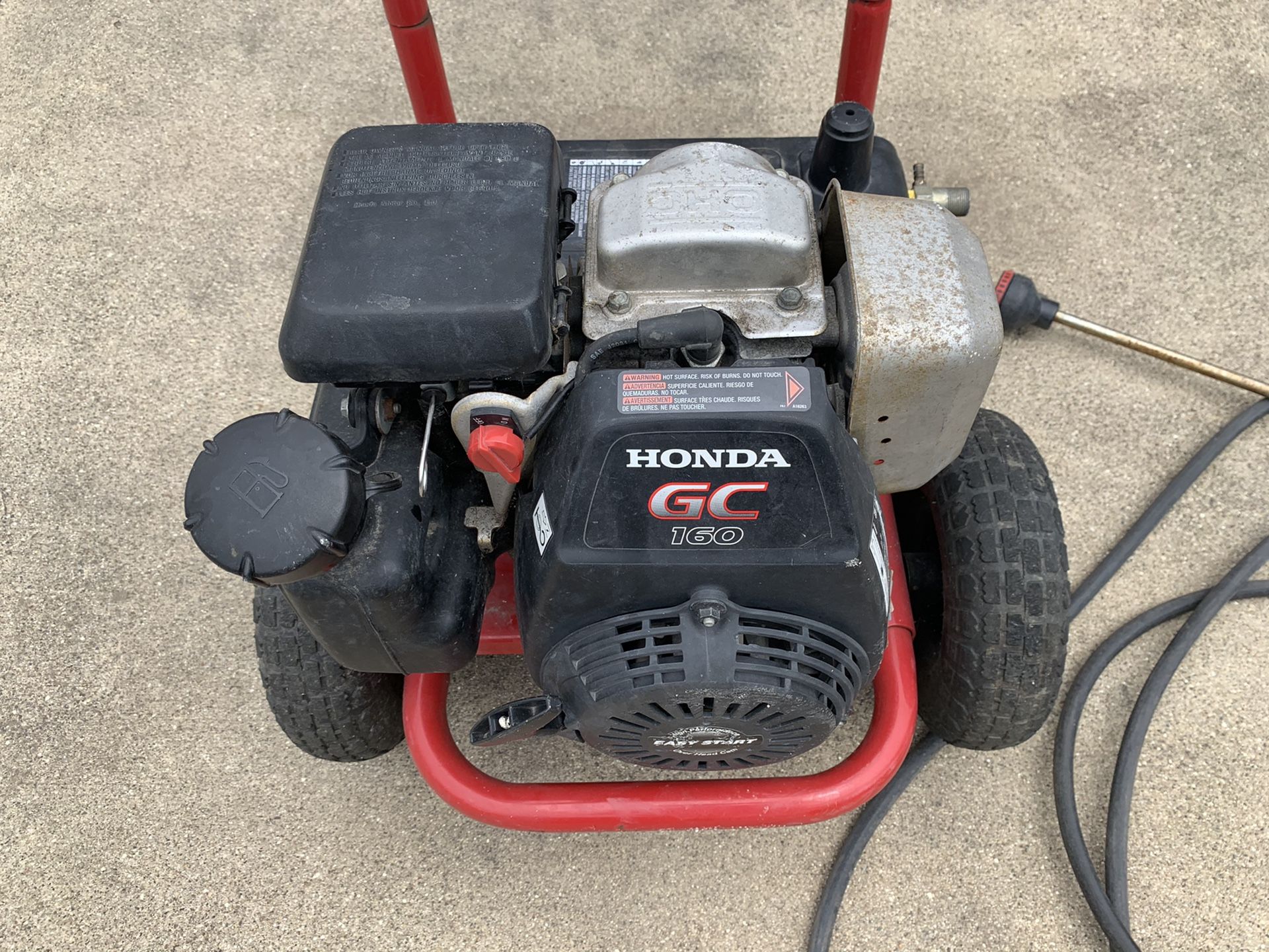 Excell Power Washer Honda Motor 2600 psi for Sale in Des Plaines, IL