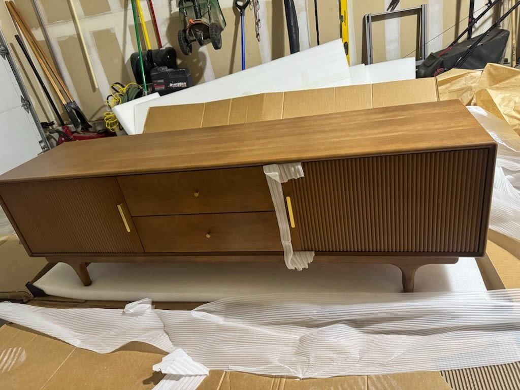 Brand New Provision Tv Stand Still In Box