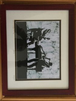 Amos Ami Jazz players art frame cool