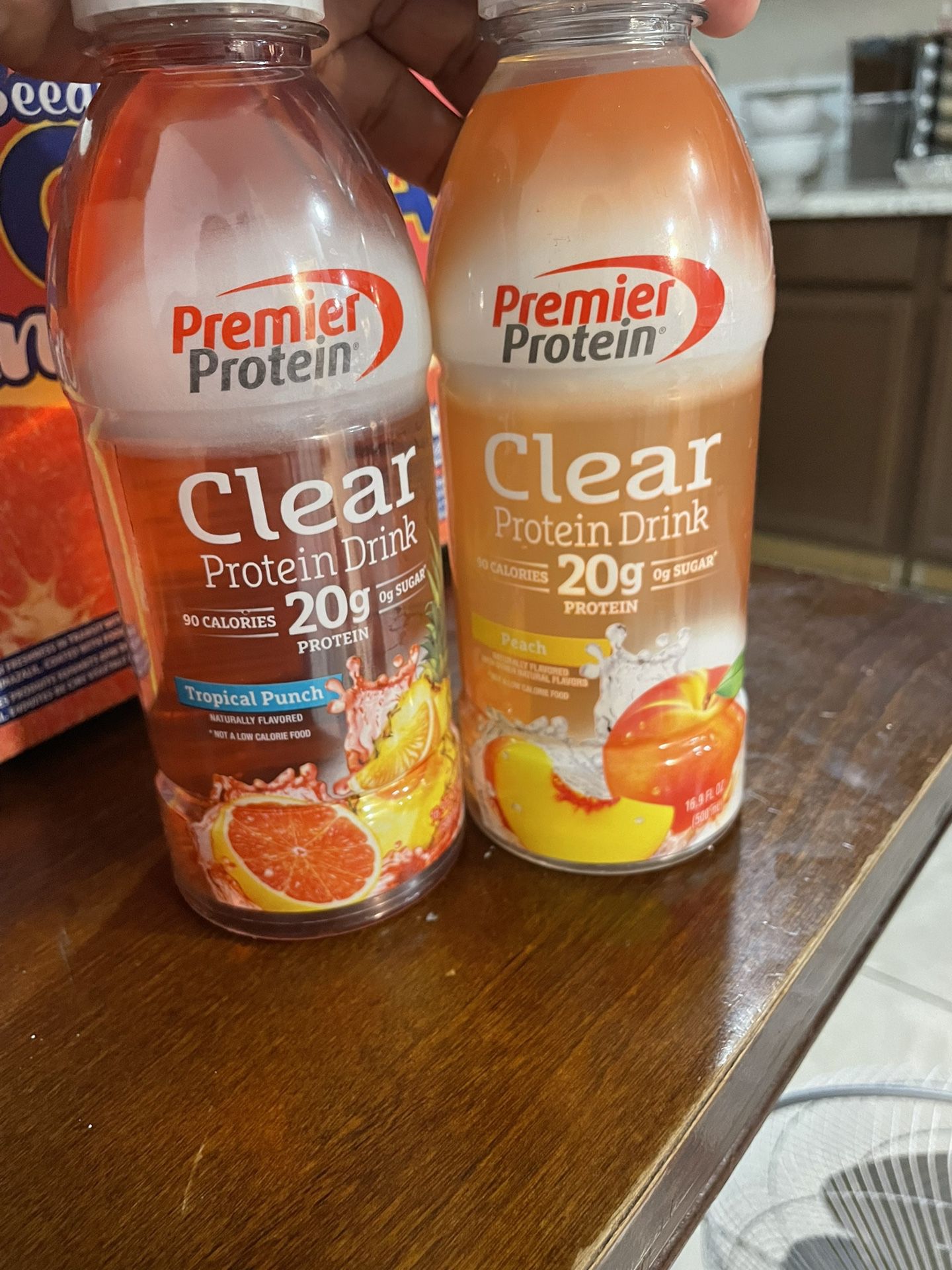 Premier Protein Clear Protein Drink, Tropical Punch, 20g Protein