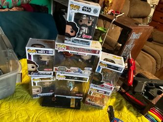Funko Pop Lot of 7 Marvel Star Wars