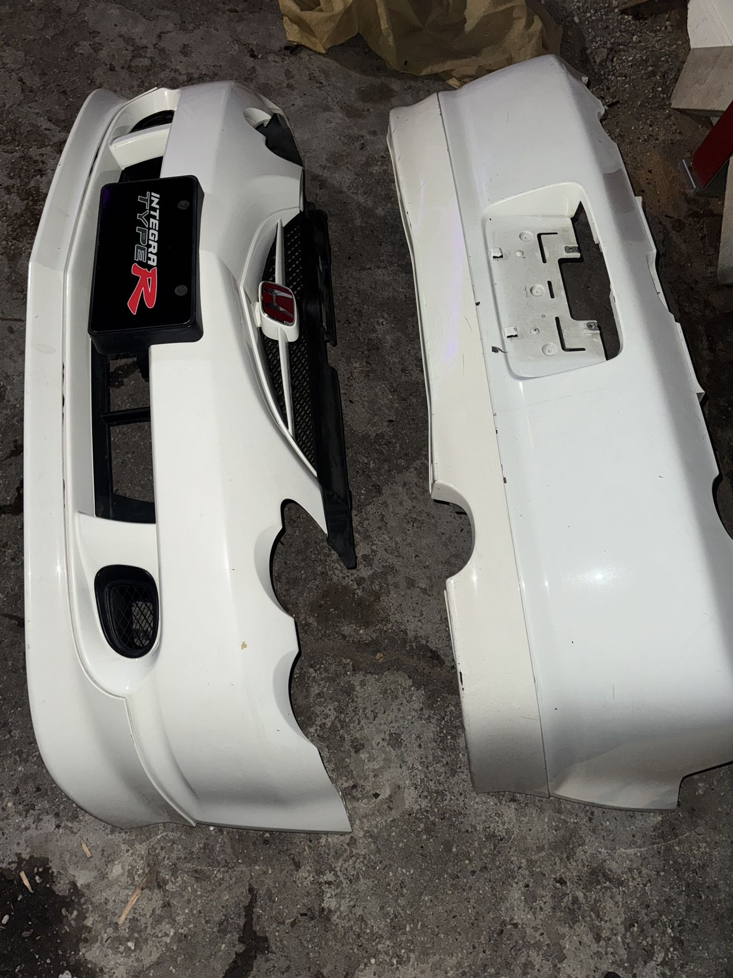 2002-2004 HONDA INTEGRA  DC5 TYPE R BUMPER & LIPS