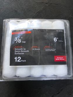 Paint rollers (12 pack)
