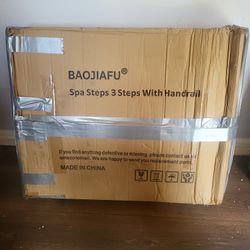 3step Spa Steps With Handrail 