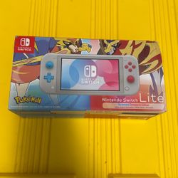Zacian And Zamazenta Edition Nintendo Switch Lite 