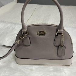 Coach Bags coach Cross Grain Leather  Mini Cora  Dome
