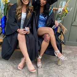 Baby Blue Graduation Dress