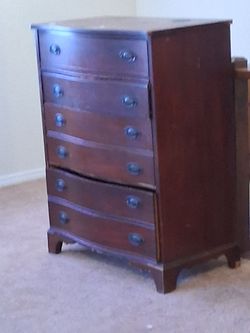 4 deep drawer chest over 100 years old