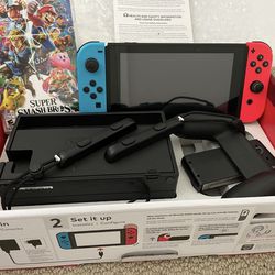 Nintendo Switch with Game