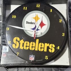 Pittsburgh Steelers Clock 