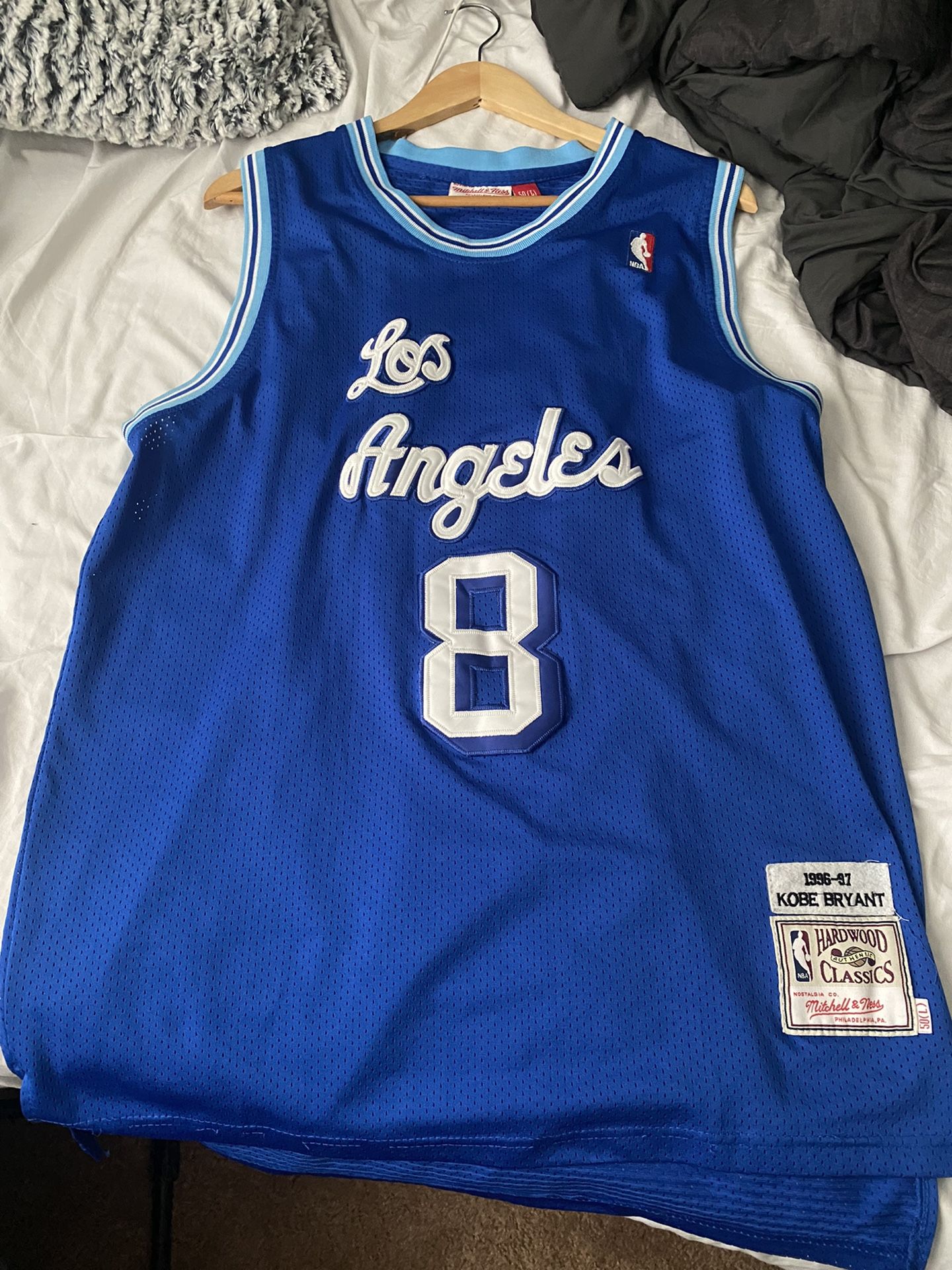  Kobe Bryant Mitchell & Ness Royal 1996-97 Hardwood Classics Authentic Player Jersey