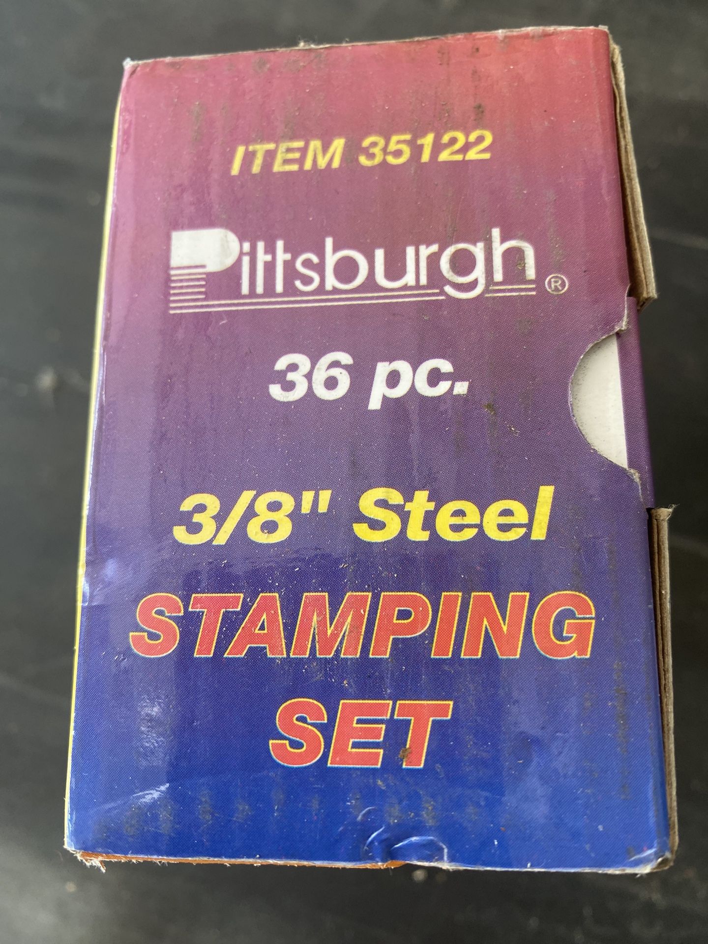 Steel Stamping Set