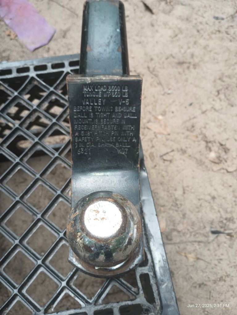 trailer hitch mount with 2 inch Ball