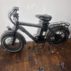 Fly Electric Bike With Two Batteries, Keys Charger