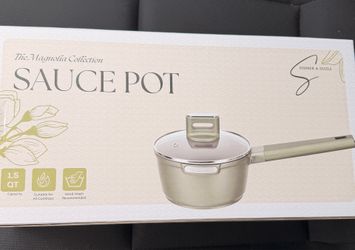Brand New 1.5 Qt Sauce Pot with Lid – Suitable for All Cooktops