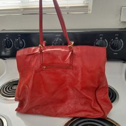 Talbot Red Purse With Matching Wallet