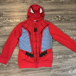 Marvel Spider-Man Boys Zip-Up Hoodie Sweatshirts for Toddlers and Big Kids