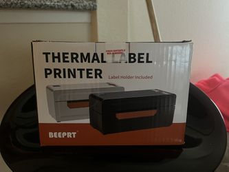 Thermal Label Printer Blutooth, Label Holder Included