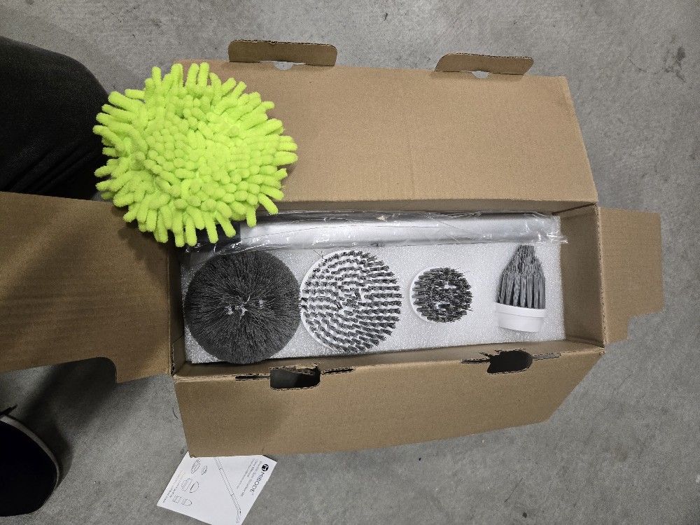 ELECTRIC SPIN SCRUBBER