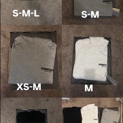 Essential tees and hoodies