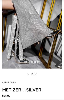 CAPE ROBBIN METIZER - SILVER 8.5