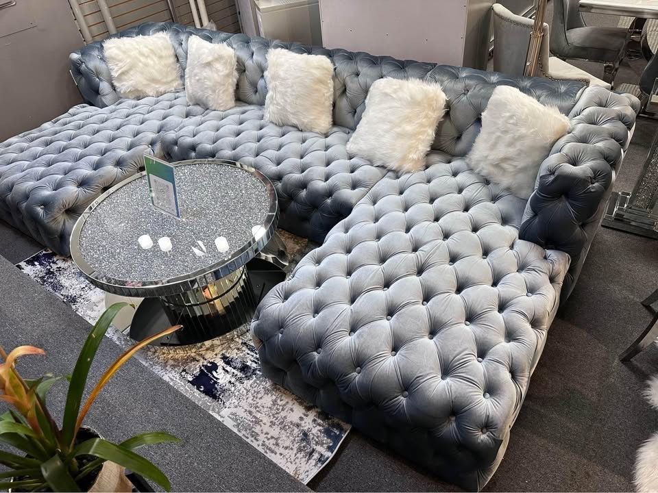 Tufted Couch