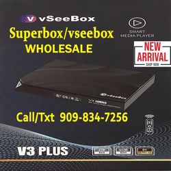 VSEEBOX V3 PLUS - BRAND NEW  TV BOX - AUTHORIZED DEALER  - 1 YEAR WARRANTY ‼ 