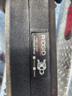 Ridgid Pro Press Rings