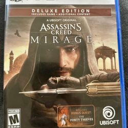 Mirage Assassin’s Creed Deluxe Version Ps5 PlayStation 5 Games 