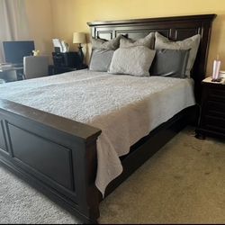 Bed Frame & Nightstands 