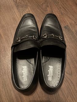 Unlisted Black Leather Horsebit Loafers Size 12us– Men’s Dress Shoes – Excellent Condition Box Included