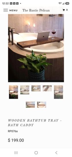 Bathtub Tray