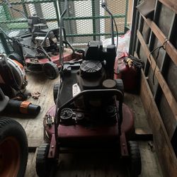 Lawnmower/ Máquina de césped