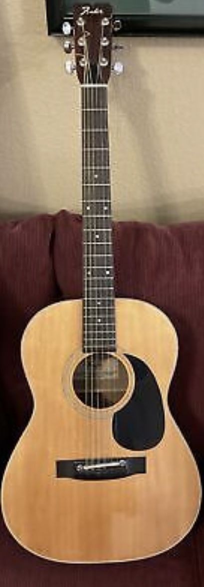 vintage Fender Acoustic Guitar
