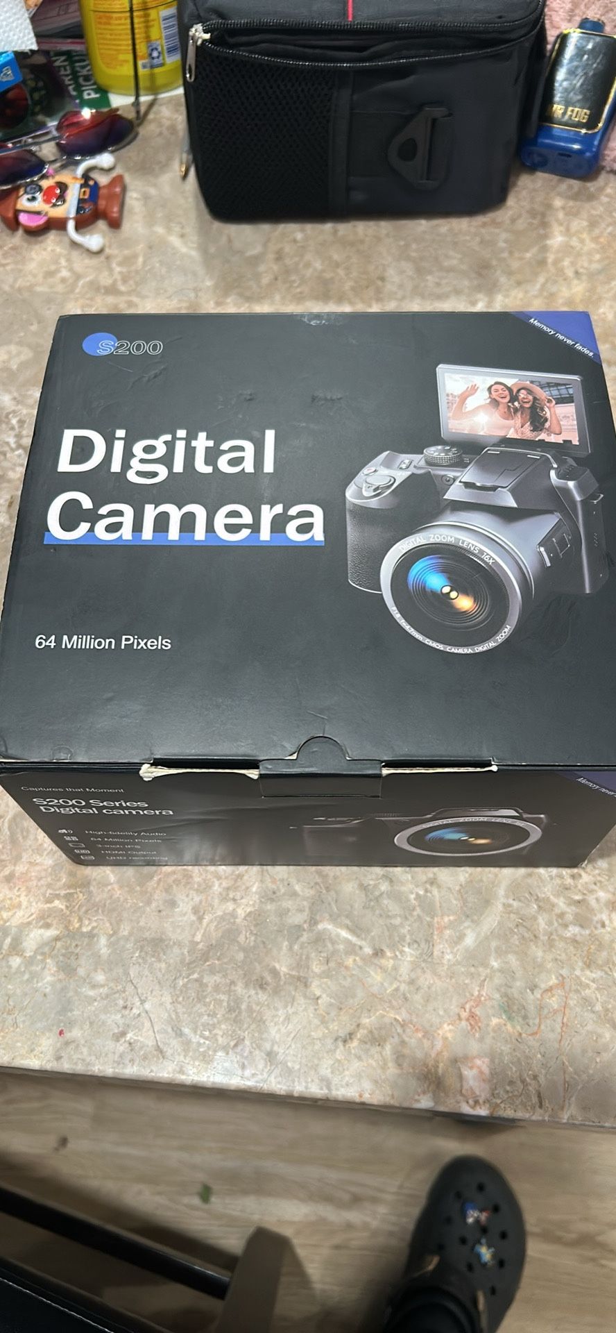 Digital Camera. 5k 64mp Camera For Photography 180* Flip Screen