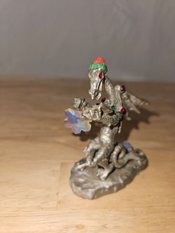 Pewter dragon
