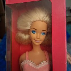 VINTAGE 1989 FUN TO DRESS BARBIE DOLL MATTEL # 4808 NEW IN ORIGINAL BOX BLONDE