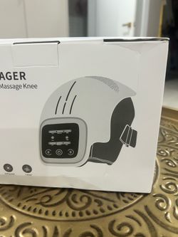 Masajeador de Rodilla Inalámbrico con Calor, Infrarrojo y Vibración