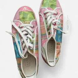 Coach Patchwork Sneakers – Size 10M