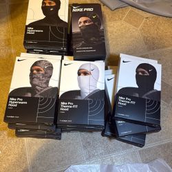 Nike Pro Therma-fit Hood Unisize Colors Black-white 