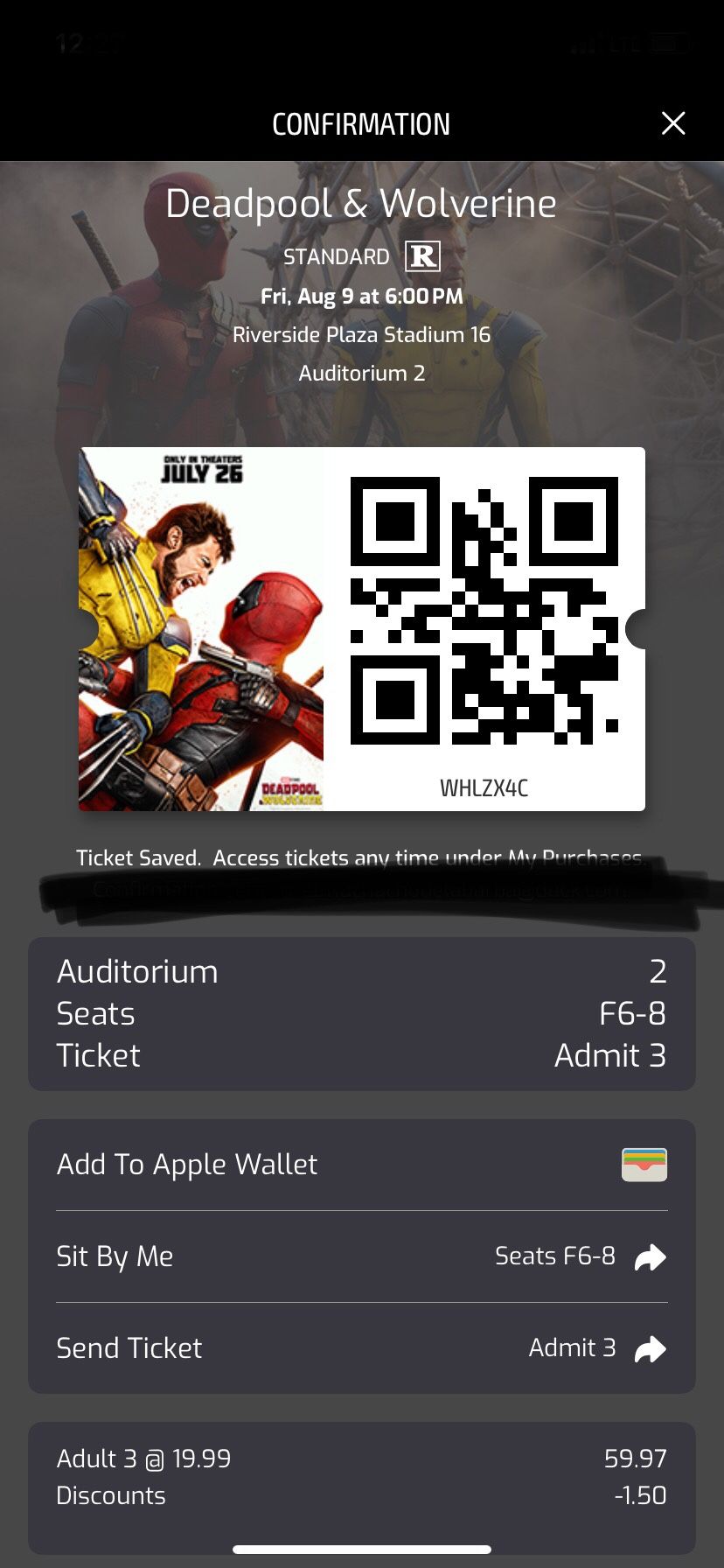 Movie Tickets And Snacks (50% Off) HMU