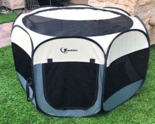 Large Portable & Foldable Pet Playpen, for Dogs/Cats/Other Pets