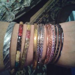 Women's Assorted Bangle Bracelets 